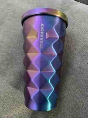 Starbucks Hawaii 16 oz RARE Purple Metal Pineapple Coffee Tumbler 2016 Oil Slick - Sold on eBay Nov 21, 2021 for $66.94