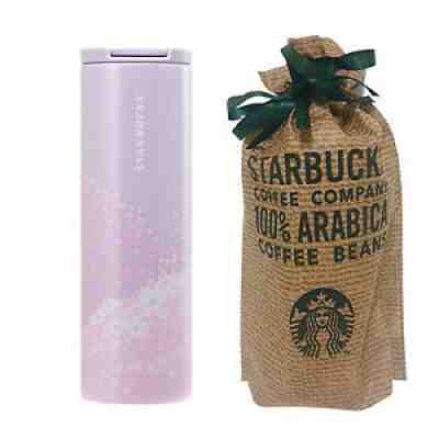 Starbucks Korea SS troy Blossom Landscape Tumbler 473ml 2020 Cherry Blossom - Sold on eBay Jan 05, 2022 for $65.99