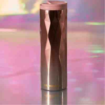 New 2021 China Starbucks Pink Grey Series Gradient 16oz Stainless Steel Tumbler - Sold on eBay Jan 13, 2022 for $65.99