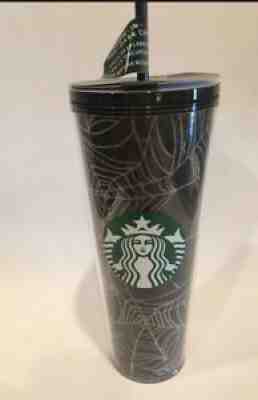 Starbucks Mexico Dia De Muertos Glow In The Dark Halloween Spider Web 2021 24oz - Sold on eBay Nov 23, 2021 for $65.95