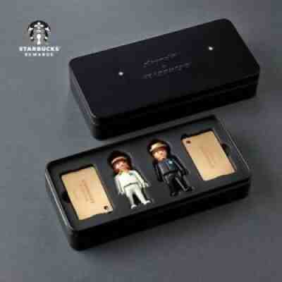 STARBUCKS KOREA PLAYMOBIL Gold Card Clicky Key Chain Figure Set + TRACK - Sold on eBay Dec 06, 2021 for $65.90
