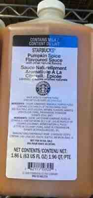 STARBUCKS PUMPKIN SPICE SYRUP 63oz EXP-MARCH FREE SHIPPING  ­ ð??? - Sold on eBay Nov 28, 2021 for $65.00