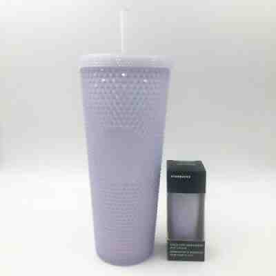 Starbucks 2021 Winter Holiday Icy lilac Bling Studded Cup Tumbler/ With Ornament - Sold on eBay Nov 28, 2021 for $65.00