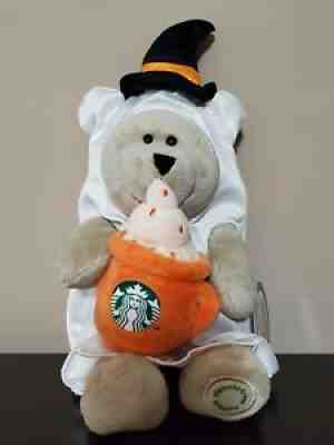 1 Starbucks Bearista Bear Ghost Halloween Thailand 2021 - Sold on eBay Dec 02, 2021 for $65.00