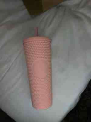 Pink Matte Studded Starbucks Tumbler NEW/Unused - Sold on eBay Dec 27, 2021 for $65.00
