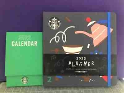 Starbucks Korea 2022 Planner Creative Note Square + Mini Calendar