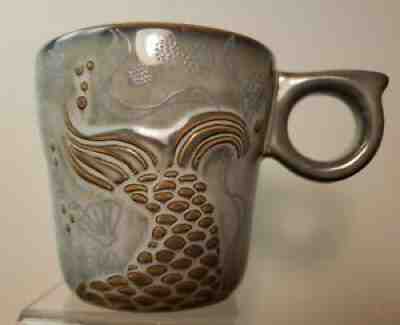 STARBUCKS 2014 SIREN Collection MERMAID TAIL MUG Displayed but NEVER USED LQQK ! - Sold on eBay Jan 13, 2022 for $65.00