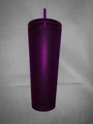 Starbucks Purple Soft Touch Venti Tumbler Valentine's Cold Cup Matte 2022 ð?? - Sold on eBay Jan 15, 2022 for $65.00