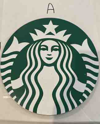 Starbucks round metal sign. 10â? - Sold on eBay Jan 18, 2022 for $65.00