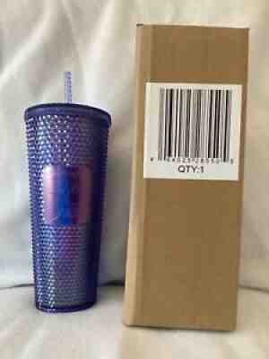 Walt Disney World 50th anniversary Starbucks blue tumbler - Sold on eBay Jan 26, 2022 for $65.00