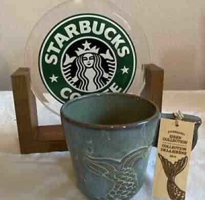 Starbucks 2014 Siren Collection Anniversary Mermaid Tail Ceramic Coffee Mug 12oz - Sold on eBay Feb 05, 2022 for $65.00