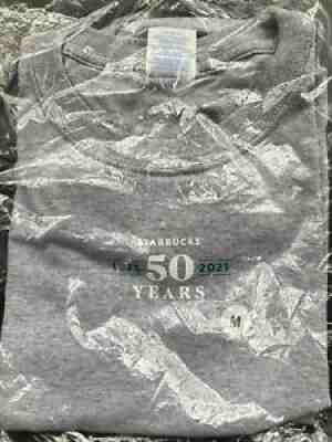 Starbucks 50th Anniversary Partner T-Shirt Size M - Sold on eBay Feb 06, 2022 for $65.00