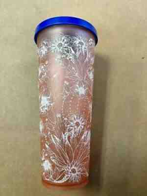 STARBUCKS 24 Oz. Acrylic VENTI Cold Cup Tumbler Pink Cactus Pattern No Straw - Sold on eBay Feb 07, 2022 for $65.00