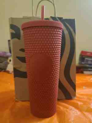 Starbucks Mexico Berry Brick Matte Studded Tumbler2022 Valentine LIMITED EDITION - Sold on eBay Feb 12, 2022 for $65.00