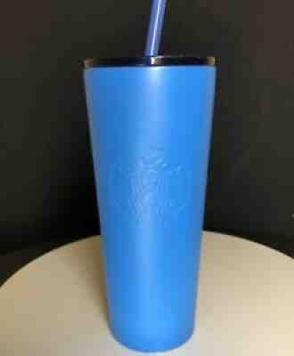 Starbucks Stainless Steel Tumbler 16 Fl Oz Venti Cold Cup - Matte Blue - Sold on eBay Feb 13, 2022 for $65.00