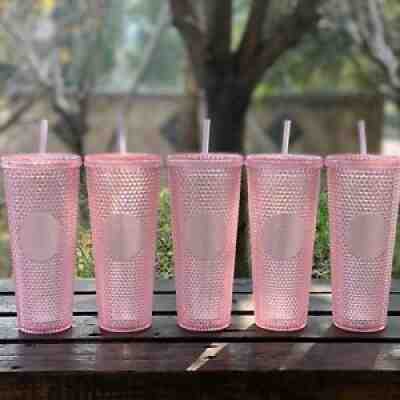 New Starbucks 2021 China Christmas Pink Glitter Diamond Studded 24oz Cup Tumbler - Sold on eBay Feb 15, 2022 for $65.00