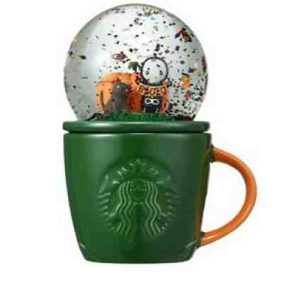 Starbucks Korea 2020 Halloween Waterglobe demi Mug 89ml, 3OZ - Sold on eBay Dec 09, 2021 for $64.99