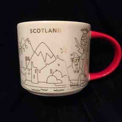 Starbucks Scotland Christmas YAH Mug Highlands Cow Bagpipe You Are Here UK 2018 - Sold on eBay Jan 08, 2022 for $64.99