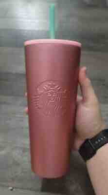 Rose Gold Starbucks 2020 Valentines Day Tumbler 24oz Stainless Steel LE - Sold on eBay Jan 10, 2022 for $64.99