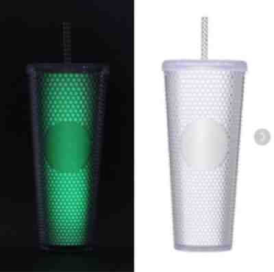 Starbucks Japan Cold Cup Tumbler Glow in the Dark Halloween 2021 710 ml NEW - Sold on eBay Nov 25, 2021 for $64.95