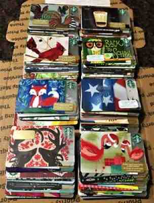 HUGE Lot~ 200 NEW Starbucks Gift Cards ~200 Designs ~Great Collection Deal ~Mint - Sold on eBay Feb 07, 2022 for $64.95