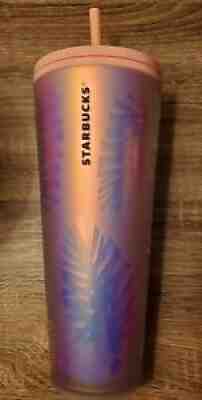 ULTRA RARE Starbucks Pink Pinecone Venti Tumbler- LIMITED EDITION!! IRIDESCENT!! - Sold on eBay Feb 17, 2022 for $200.00