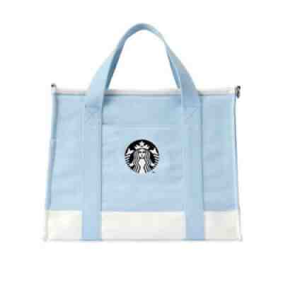 Starbucks Korea 2021 SS Spring Canvas Cooler Bag / 1st Spring Limited - Sold on eBay Feb 17, 2022 for $99.99