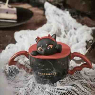 2021 New Starbucks Cups Halloween Gifts Black Cat With Wing 13oz Mug Coffee Cups - Sold on eBay Feb 17, 2022 for $91.99