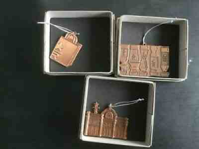 Starbucks Seattle Roastery Reserve BRONZE Holiday Christmas Ornaments - Sold on eBay Feb 17, 2022 for $80.00