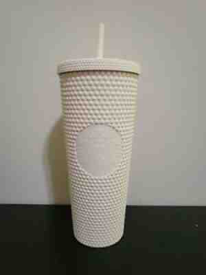Starbucks Bling White Studded Cold Cup 24 Oz Limited - Sold on eBay Feb 19, 2022 for $80.00