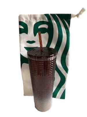 Starbucks Brown Gradient Cold Cup Lieber Grid Venti 2022 Thailand Only -no card - Sold on eBay Feb 21, 2022 for $79.99