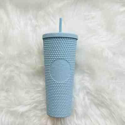 Starbucks 2021 Taiwan Christmas Blue Matte Diamond Studded 24oz Cup Tumbler - Sold on eBay Feb 21, 2022 for $76.00