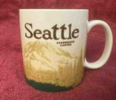 Starbucks Seattle Mount Rainier Global Icon Collector 2008 Coffee Mug 16oz - Sold on eBay Feb 05, 2022 for $75.00