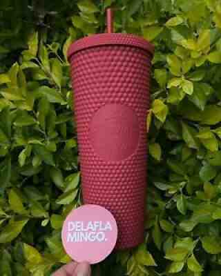 Starbucks Berry Brick Studded Tumbler Mexico 2022 NWT 24oz - Sold on eBay Feb 06, 2022 for $75.00