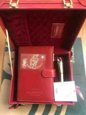 2021 China Starbucks red notebook set with box and 1 card for one buyer - Sold on eBay Feb 08, 2022 for $75.00