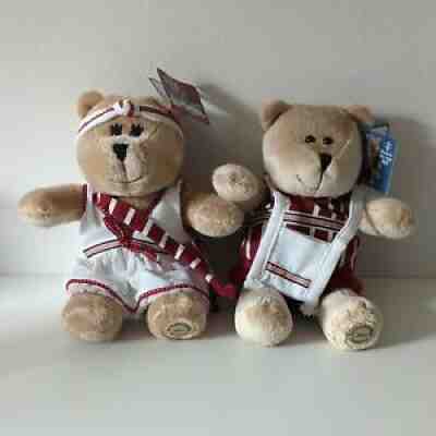 Starbucks Bearista New With Tags - 2017 Thailand Hill Tribe Boy and Girl 10" - Sold on eBay Feb 19, 2022 for $74.99