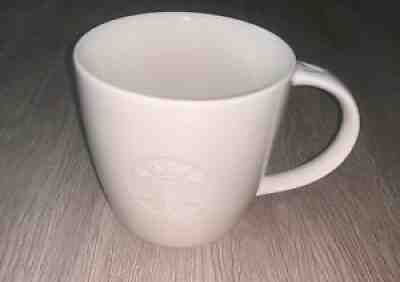 Starbucks 2010 Rare White Embossed Mermaid V Logo Coffee Cup Mug Large - Sold on eBay Feb 19, 2022 for $74.99