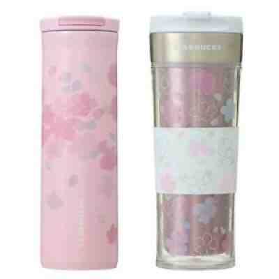 Starbucks Japan Sakura 2022 Create Your Tumbler Stainless Bottle Pink 16oz/473m - Sold on eBay Feb 17, 2022 for $61.00