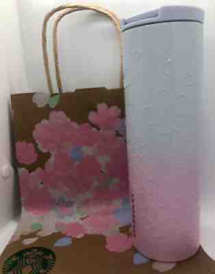 Starbucks Japan SAKURA 2022 Cherry Blossom Stainless Tumblr Emboss Bloom 473ml - Sold on eBay Feb 20, 2022 for $70.00
