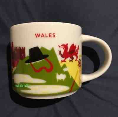 Starbucks Wales Mug YAH Dragon Sheep Bridge Daffodils Castle Cymru You Are Here - Sold on eBay Jan 01, 2022 for $69.99