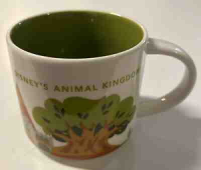 Starbucks "You Are Here Mug" Disney Parks Animal Kingdom Retired 14ozÂ Coffee Cup - Sold on eBay Jan 06, 2022 for $69.99