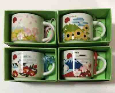 Starbucks Japan 4 seasons MUG Cup YOU ARE HERE COLLECTION 2oz.limited Japan - Sold on eBay Feb 22, 2022 for $165.00