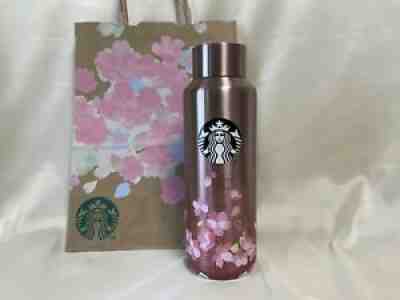 Starbucks JAPAN SAKURA 2022 Stainless Bottle Pink Gold 473ml New Cherry blossoms - Sold on eBay Feb 24, 2022 for $78.99