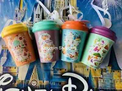 202 Disney Parks Starbucks 4 Set MK AK HS EP Park Icons Tumbler Mug Ornament New - Sold on eBay Feb 22, 2022 for $74.95