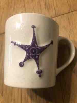 New Rare Starbucks Starfish Atomic Starburst Cup Mug 2006 Ocean Beach Theme NWT - Sold on eBay Dec 23, 2021 for $69.95
