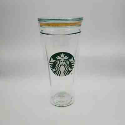 Starbucks 2016 Glass Coffee Tea Tumbler 20 oz Venti Clear Logo Siren Rare HTF - Sold on eBay Feb 24, 2022 for $69.95