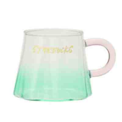 STARBUCKS JAPAN Mt. Fuji Heat Resistant Glass Mug Cup Blue green 296 ml new - Sold on eBay Dec 27, 2021 for $69.90