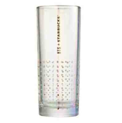 Starbucks korea 2020 BTS Real Gold Glass 410ml - Sold on eBay Feb 12, 2022 for $69.45