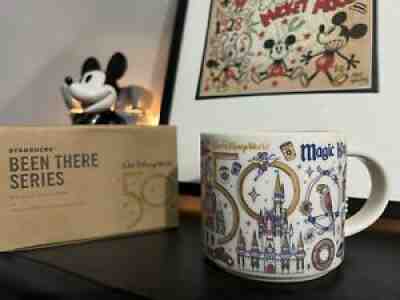 Starbucks Disney Parks Magic Kingdom Been There Series 50th Anniversary Mug NEW - Sold on eBay Feb 18, 2022 for $68.99