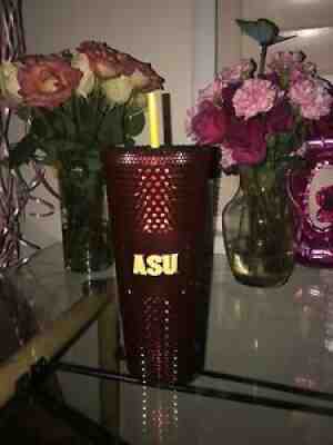 NEW Starbucks 2022 ASU Arizona Studded Cold Cup Tumbler 24oz Limited Edition - Sold on eBay Feb 20, 2022 for $68.00